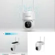 Powerology Wireless Outdoor Camera with Solar Panel - 1