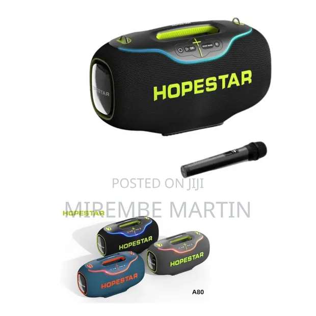 Hopestar A80 350W Portable Bluetooth 5.3 Speaker with Wireless Mic - 1