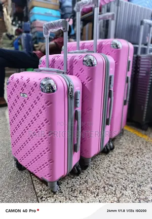 Goodpatner Travel Plastic Suitcases Full Set (S, M, L)
