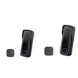 Powerology IP65 3MP Infrared Smart Camera Doorbell 265GB - 1