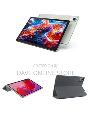 New Lenovo Tab M11 128GB Black with Folio Case and Pen