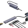 Porodo 7-in-1 Hub: HDMI, 2x USB-A, 2x USB-C, SD/MicroSD - 2