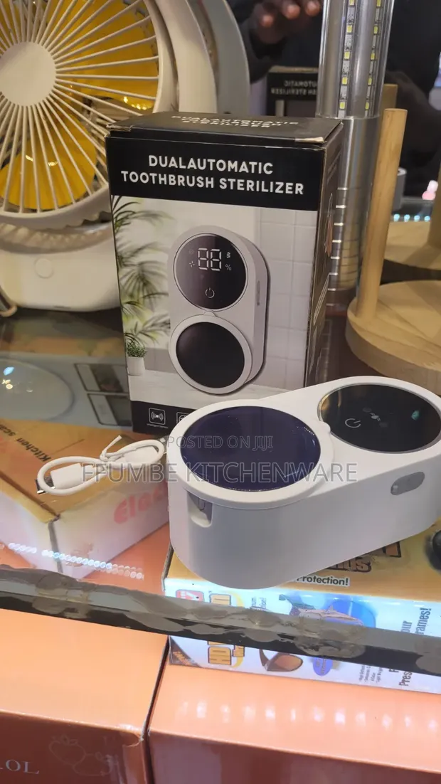A&S Wall-Mounted UV Toothbrush Sanitizer - 1