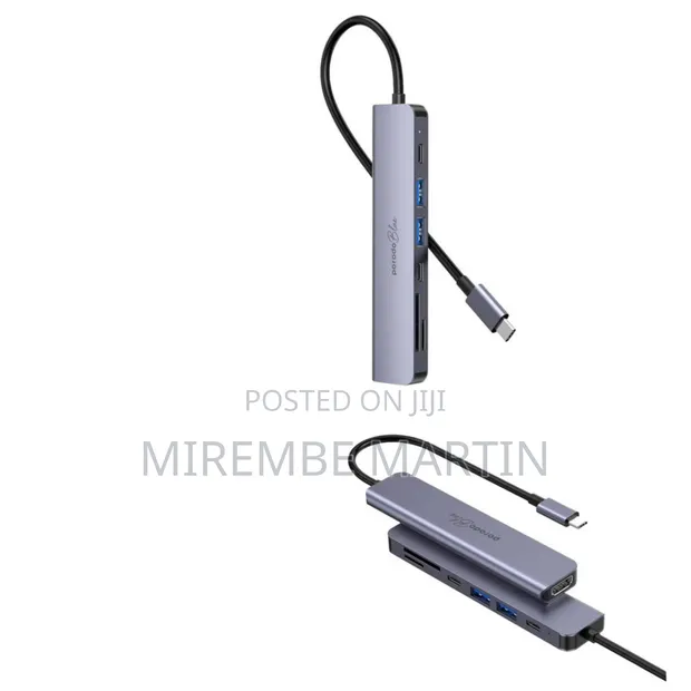 Porodo 9-in-1 USB-C Hub with 100W PD & 4K HDMI - 1