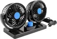 Double Head Car Dashboard Fan - 2