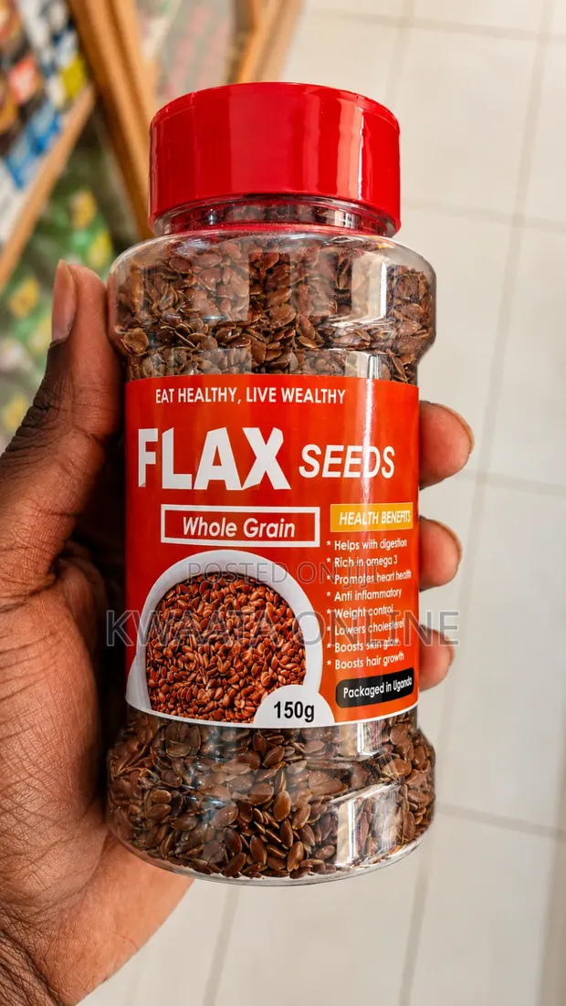 Whole Grain Flax Seeds - Protein, Omega-3, Fibre Rich - 1