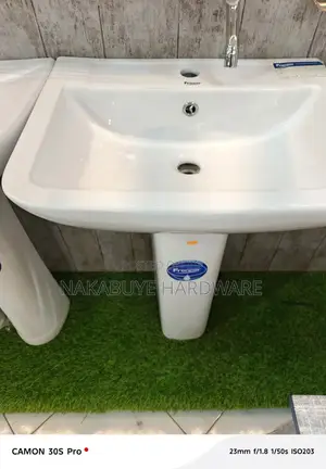 Frencia Square Hand Basin Full Set with Accessories