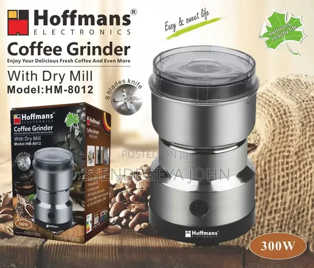 Hoffmans HM-8012 Electric Coffee Grinder - 1
