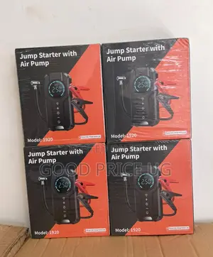 4-in-1 Portable Car Jump Starter & Tire Inflator