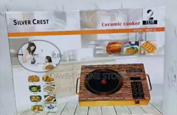 Silver Crest Electric 3500W Touch Control Stove - 1