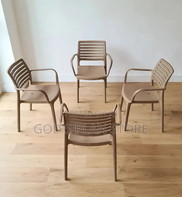 Dust-Proof/Waterproof Plastic Bar Chairs - 1