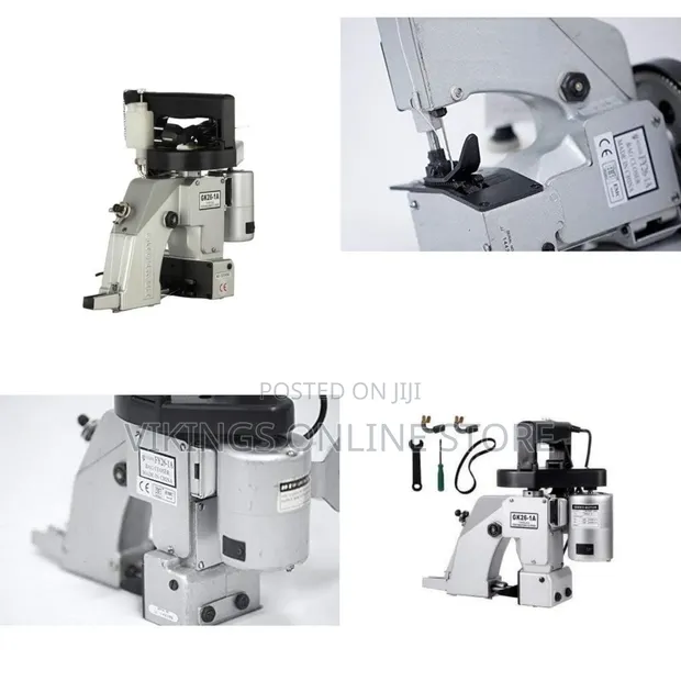 Industrial Portable Bag Stitching Sewing Machine Combo - 1