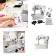 Sew Easy Mini Sewing Machine - White/Purple - 1