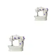 Sew Easy Mini Sewing Machine - White/Purple - 2
