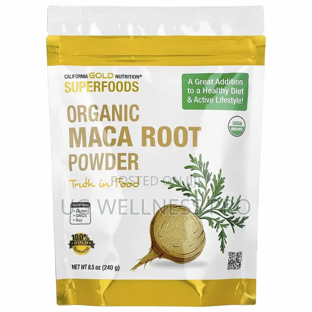 California Gold Nutrition Organic Peruvian Maca Root Powder, 8.5 Oz - 1