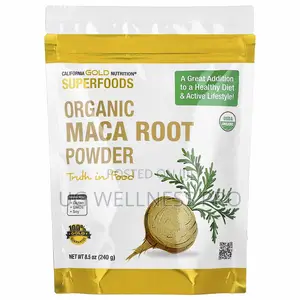 California Gold Nutrition Organic Peruvian Maca Root Powder, 8.5 Oz