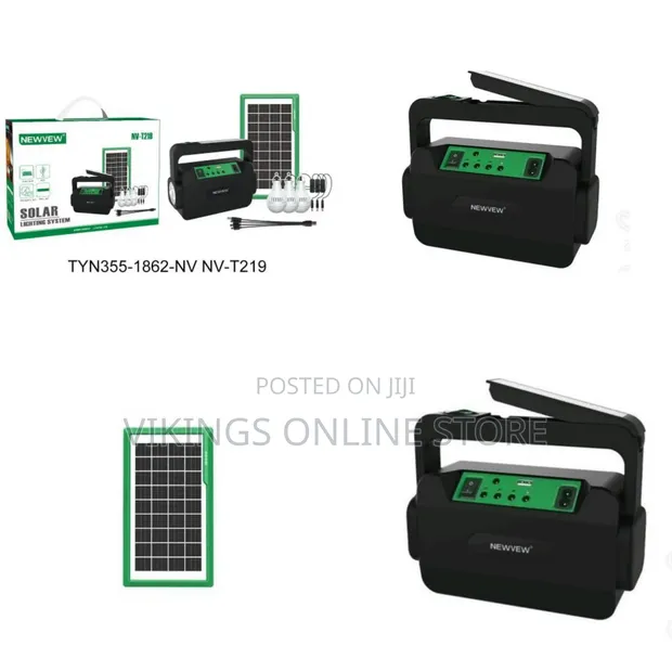 NV-T219 Portable Solar Lighting System (4500mAh) - 1