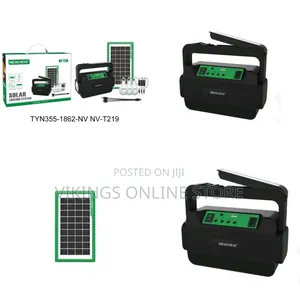 NV-T219 Portable Solar Lighting System (4500mAh)