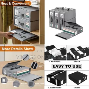2 Pack Bed Sheet Organiser with Handle