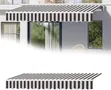 Retractable Awning Shade Fabric Replacement - 1