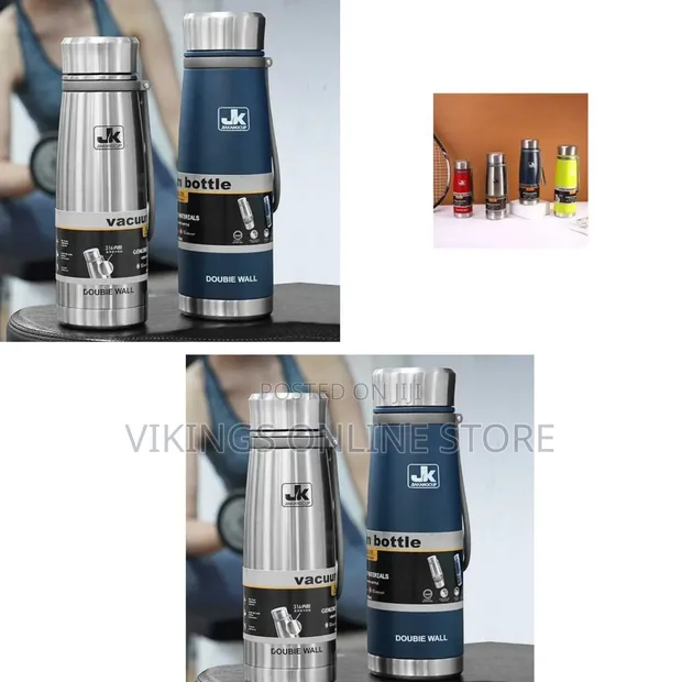 JK 600ml Insulated Vacuum Thermo Bottle - 1