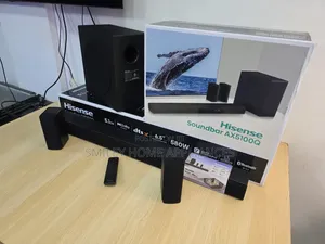 Brand New Hisense 580W 5.1 Channel Wireless Soundbar with Extra Bass