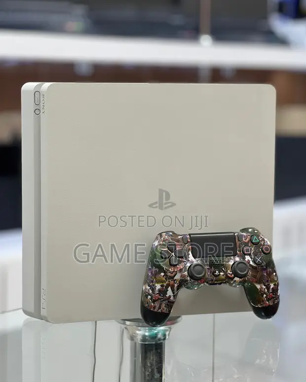 PS4 Slim Console with Massive Game Collection - 1