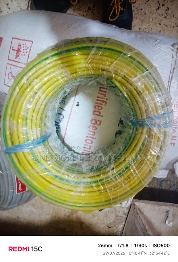 Hard Core Single Core Electrical Cable 6mm - 1