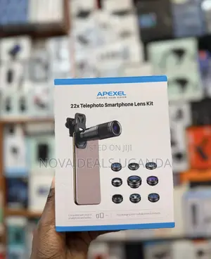 APEXEL 9 in 1 Phone Lens Kit with 22x Telephoto Lens