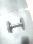 Brand New Cast Iron Dumbbells (3kg) - 1