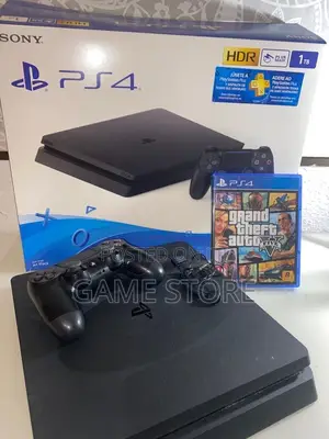 PS4 Slim Console - Quiet Disc Loading