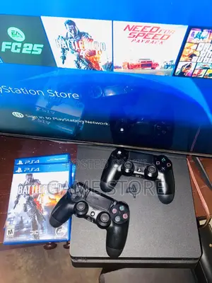 PS4 Slim Console - Excellent Condition