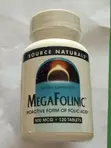 Source Naturals MegaFolinic™, 800mcg, 120 Tablets - 2