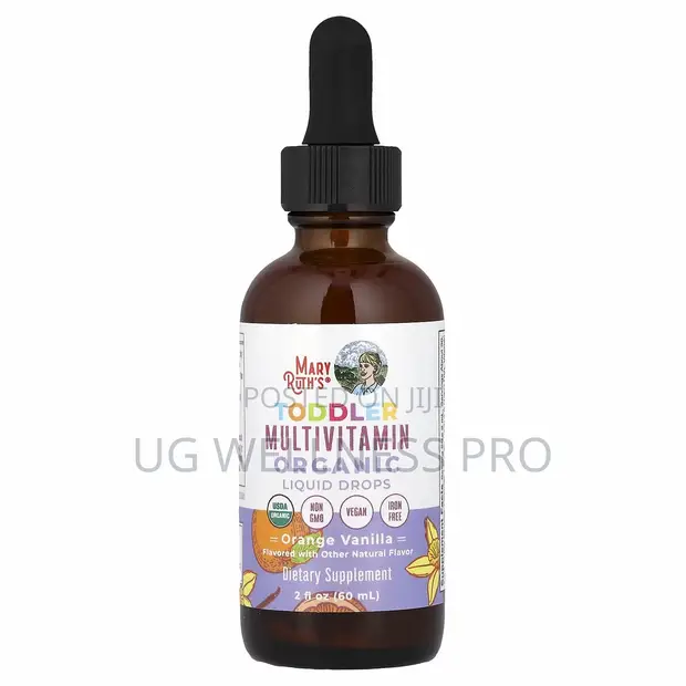 MaryRuth's Organic Toddler Multivitamin Liquid Drops 1-3 Years 60ml - 1