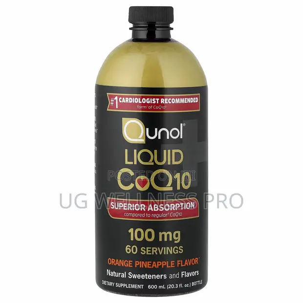 Qunol Liquid CoQ10, Orange Pineapple, 20.3 Fl Oz - 1