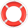 Life Ring, 23" Boat Safety Throw Ring - 2