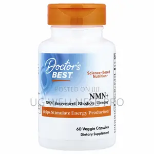 Doctor's Best NMN+ Resveratrol Rhodiola 60 Veggie Caps