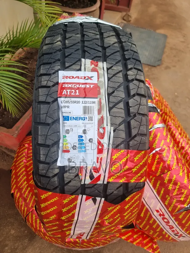 RoadX 285/55R20 A/T Tires for Land Cruiser V8 - 1