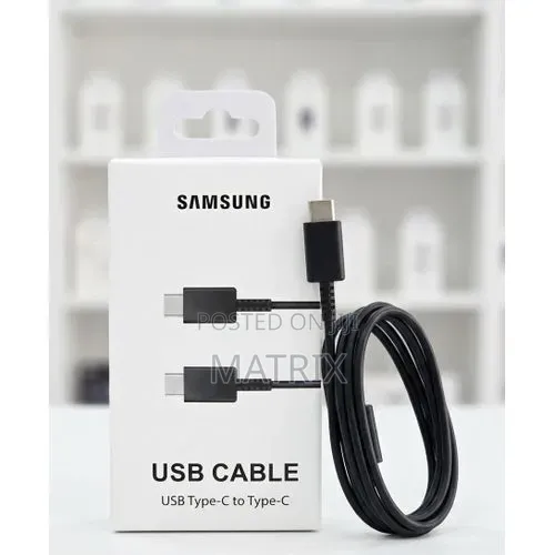 Samsung USB Type-C to Type-C Fast Charging Cable (1m) - 1