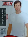 MODY Turkish Undershirt 2pc Pack - 100% Premium Cotton Crew Neck - 5