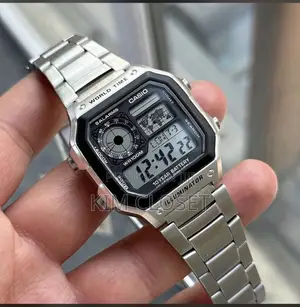 Casio Men's Stainless Steel Digital Watch
