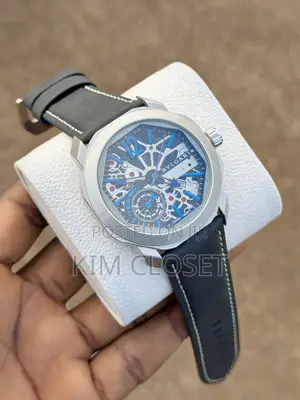 Dailsco Men's Quartz Watch with Leather Strap