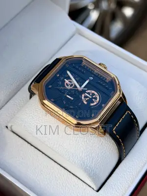 Skmei Men's Quartz Watch - Black Leather