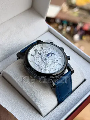 Patek Philippe Quartz Watch with Leather Strap