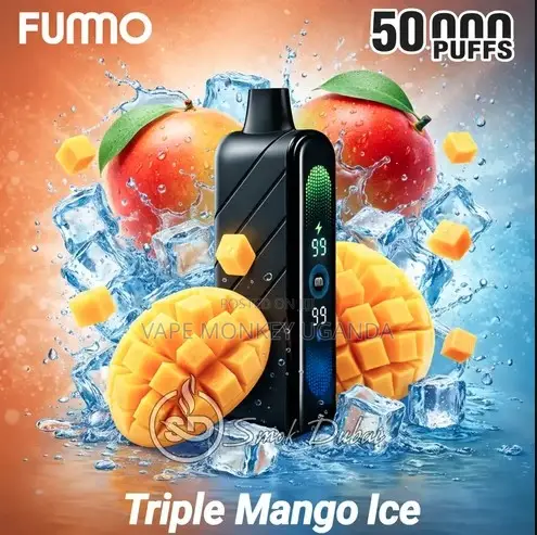 Fummo Nova 50000 Puffs Disposable Vape - Tripple Mango Ice - 1