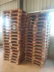 Hardwood Mahogany Pallets - 4x3m, 5-Ton Load Capacity - 5
