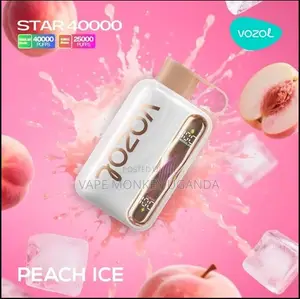 Vozol Star 40,000 Peach Ice Disposable Vape