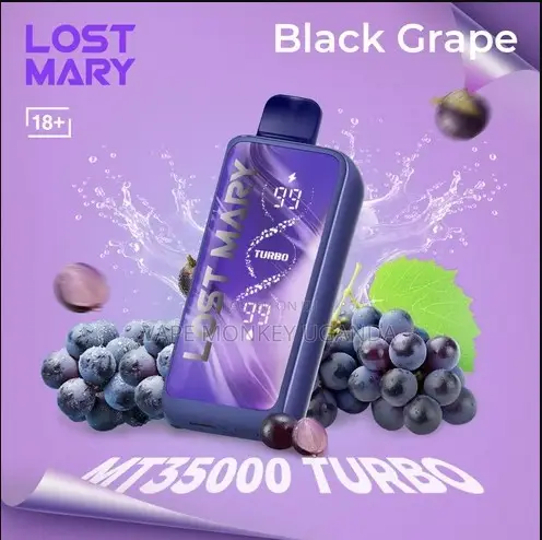 Lost Mary Black Grape MT 35000 Puffs Disposable Vape - 1