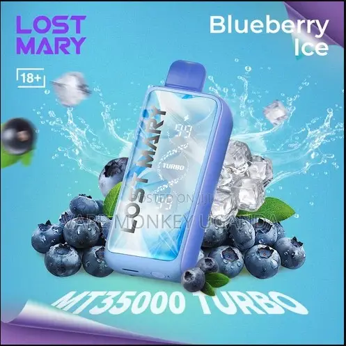 Lost Mary Blueberry Ice MT 35000 Disposable Vape - 1