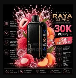 Elf Bar RAYA D3 Pro Disposable Vape - 30000 Puffs